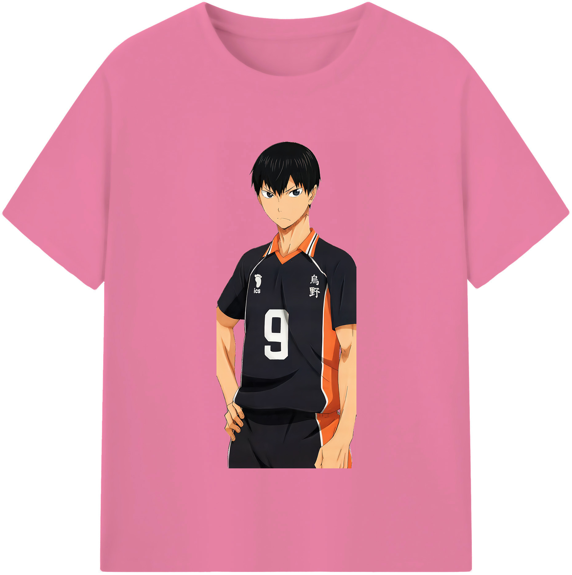 （画像用） ハイキュー!! Haikyu!! 綿100％半袖Tシャツ（フロントプリント）